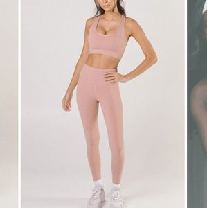 Saski High Rise Dusty Pink Leggings
